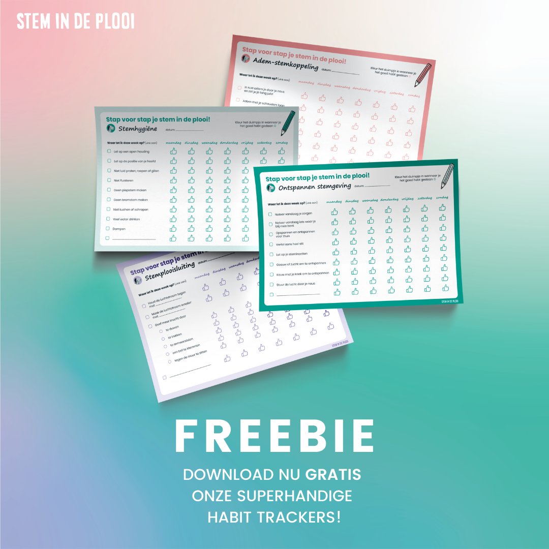FREEBIE Stap voor stap je stem in de plooi